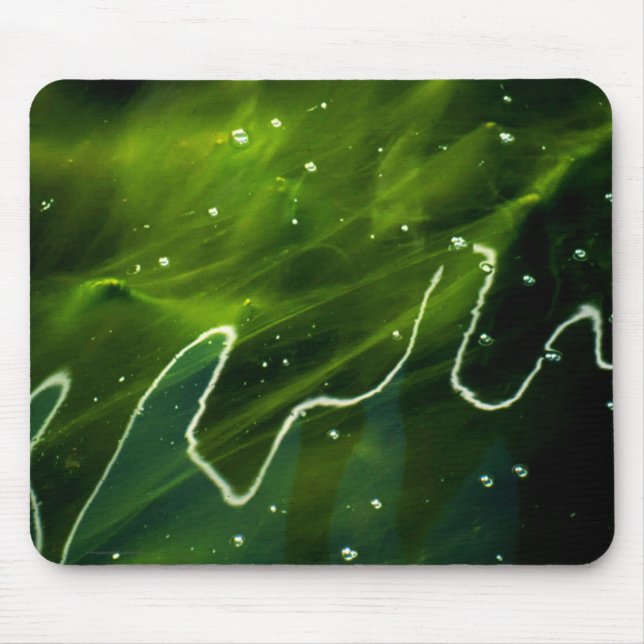 Grüne Algen und Wasser mpcna Mousepad (Vorne)