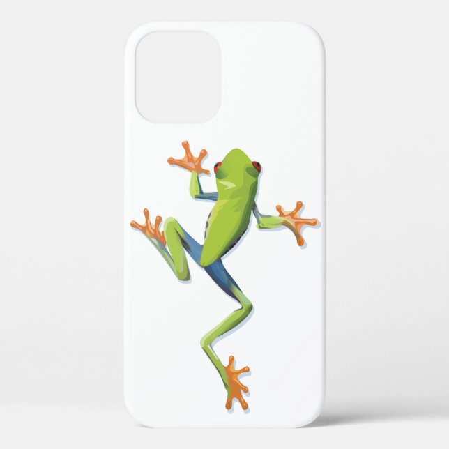 Grüne Amphibienbaum-Frog Case-Mate iPhone Hülle (Rückseite)