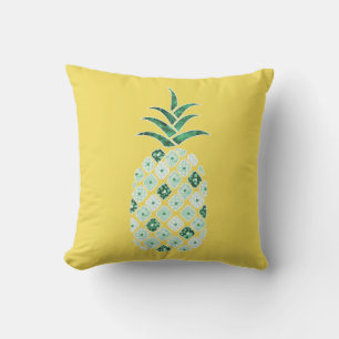 Grüne Ananas-Kissen im Freien Kissen