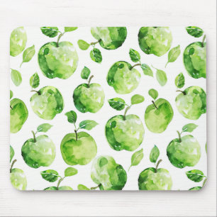 Grüne Äpfel Mousepad
