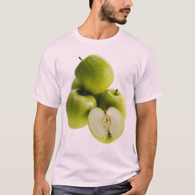 "Grüne Äpfel" Niedliches Foto. Jetzt kaufen T-Shirt (Vorderseite)