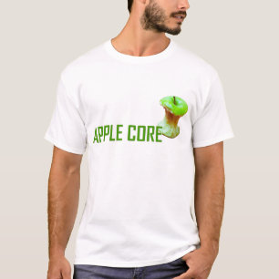 Grüne Apfelkernmotive T-Shirt