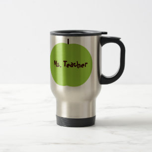 Grüne Apple-Lehrer-Tasse Reisebecher