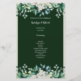 Grüne Aquarellfarbenpalette der Hochzeit von Liebe