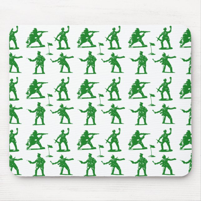 Grüne Armee-Männer Mousepad (Vorne)