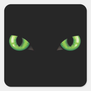 Grüne Augen Aufkleber