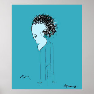 "GRÜNE AUGEN " POSTER