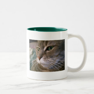 Grüne Augen Zweifarbige Tasse