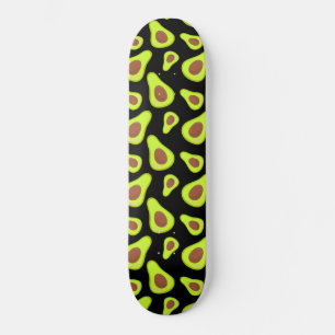 Grüne Avocados Gemüse Lover Veggie Gesunde Ernä Skateboard