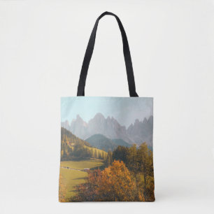 GRÜNE BÄUME UND GRASS-FELD TASCHE