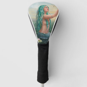 grüne behaarte Meerjungfrau Golf Headcover