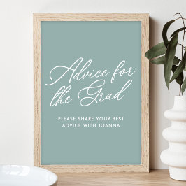 Grüne Beratung für das Grad-Zeichen Poster