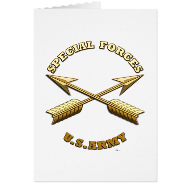 Grüne Berets Branch Insignia (Vorne)