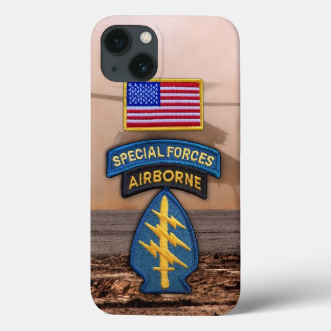 Grüne Berets Spezialkräfte Veteranen Veteranen Case-Mate iPhone Hülle (Rückseite)