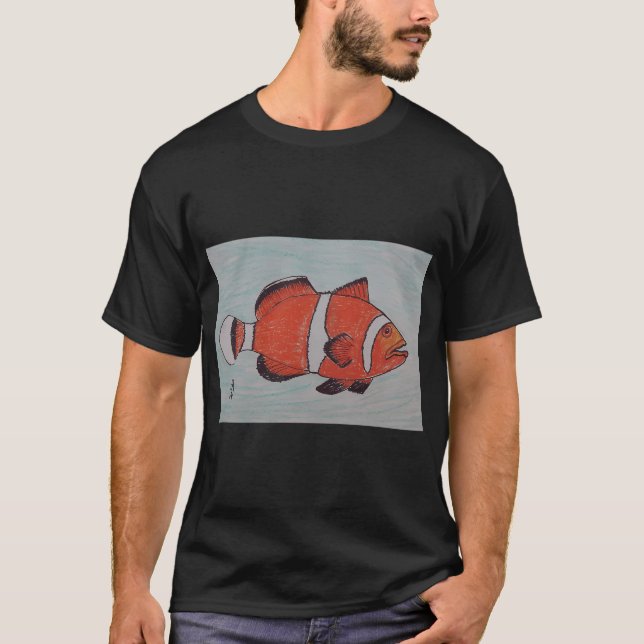 Grüne Betta-Linie T-Shirt (Vorderseite)