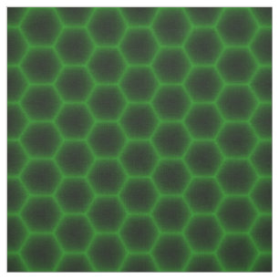 Grüne Bienenwabe Stoff