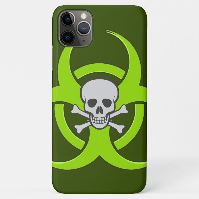 Grüne Biogefährdung Case-Mate iPhone Hülle (Rückseite)