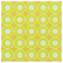 Grüne, bittere Donuts mit Ocker Stoff