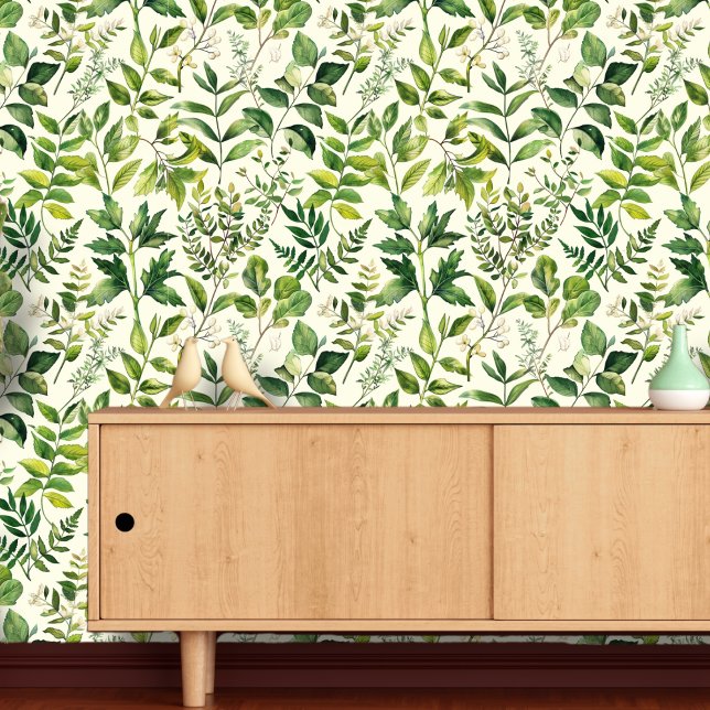 Grüne Blätter botanisch Tapete (Von Creator hochgeladen)