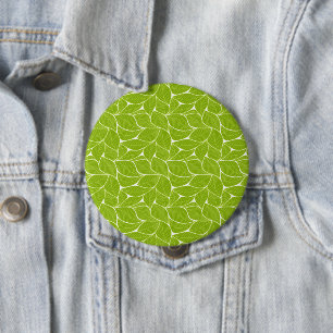 Grüne Blätter Button