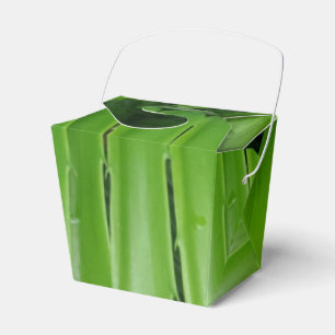 Grüne Blätter Feld "Nutzen" Geschenkschachtel