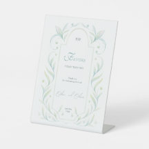 Grüne Blätter Gastgeschenke Hochzeiten