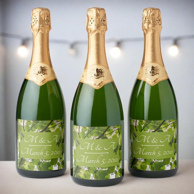 Grüne Blätter Hochzeitscreme (Von Creator hochgeladen)