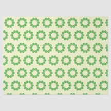 Grüne Blätter in einem gelben Kreis