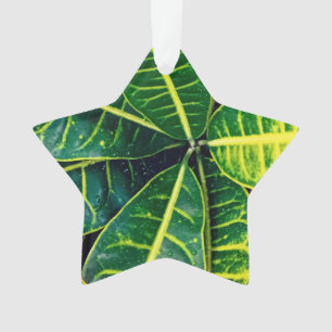 Grüne Blätter Ornament