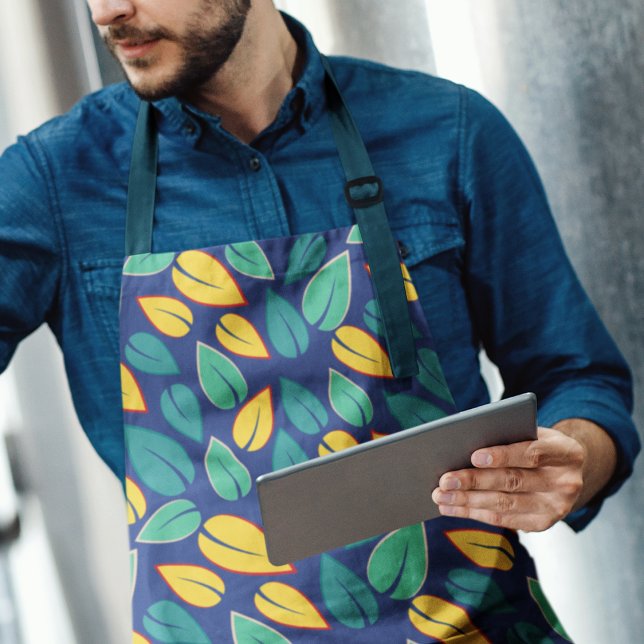 Grüne Blätter Schürze (Von Creator hochgeladen)