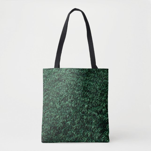 Grüne Blätter Tasche (Vorderseite)