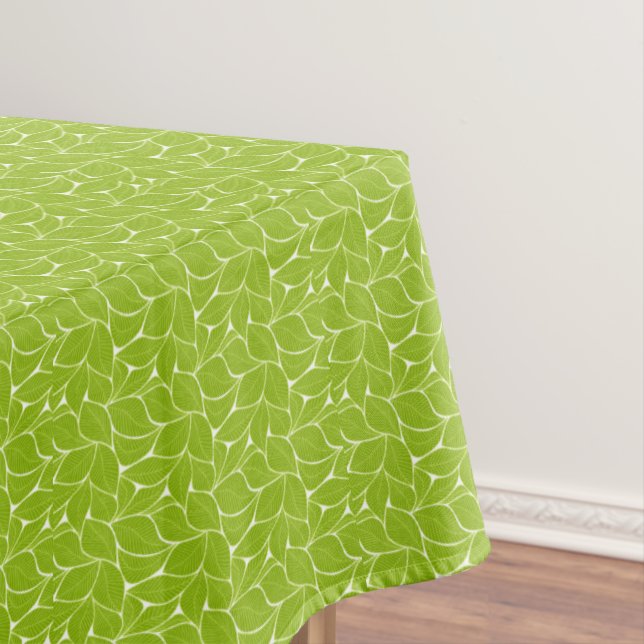 Grüne Blätter Tischdecke (Beispiel)
