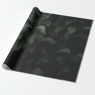 GRÜNE BLATTpflanze Geschenkpapier