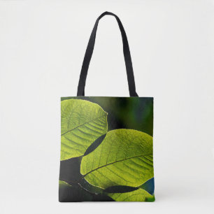Grüne Blattviertel Tasche