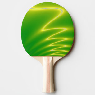 Grüne Blitze Tischtennis Schläger