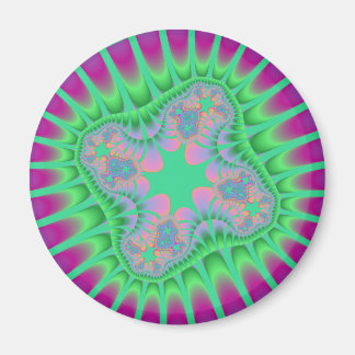Grüne Blume Magnet