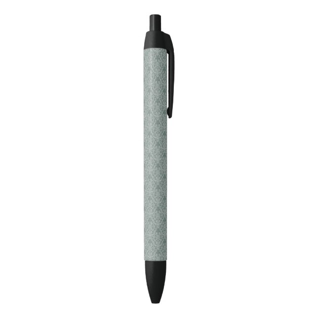 Grüne Blumentapete Kugelschreiber (Unterseite (Vertikal))