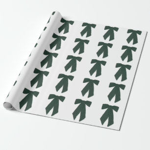 Grüne Bogen Geschenkpapier