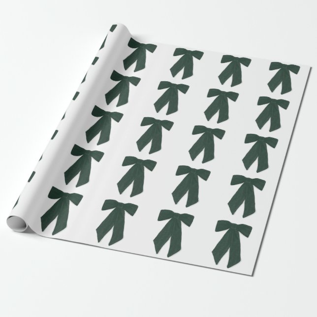 Grüne Bogen Geschenkpapier (Ungerollt)