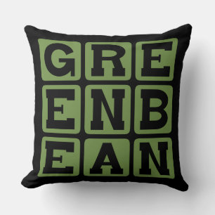 Grüne Bohne, Gemüse Kissen