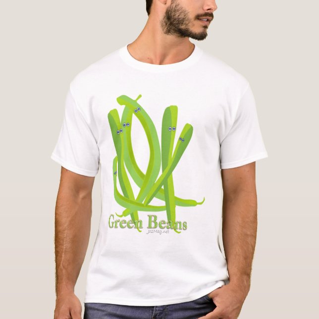 Grüne Bohnen T-Shirt (Vorderseite)