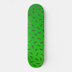 Grüne Bullenzüge Skateboard