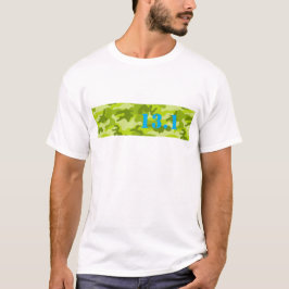 Grüne Camouflage 13.1 Marathon 26.2 Preisträger T-Shirt