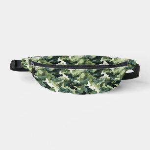 Grüne Camouflage Bauchtasche