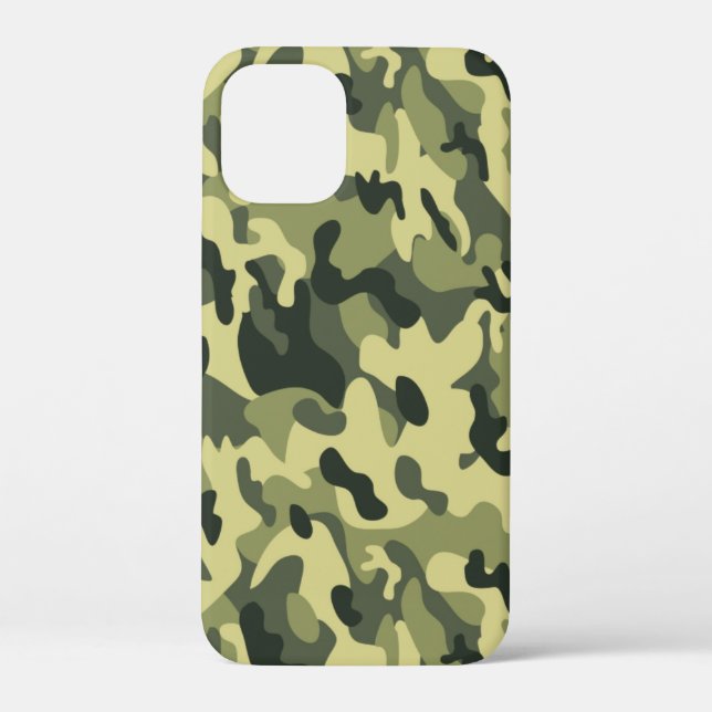 Grüne Camouflage Case-Mate iPhone Hülle (Rückseite)