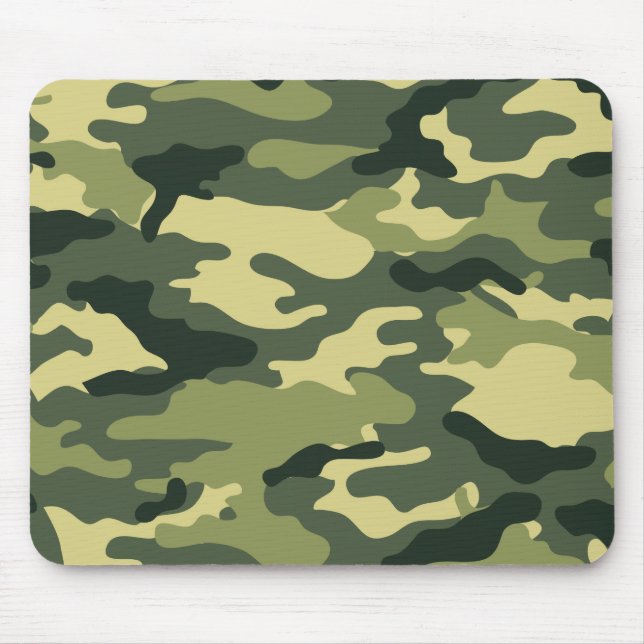 GRÜNE CAMOUFLAGE MOUSEPAD (Vorne)