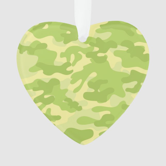 Grüne Camouflage Ornament (Vorderseite)