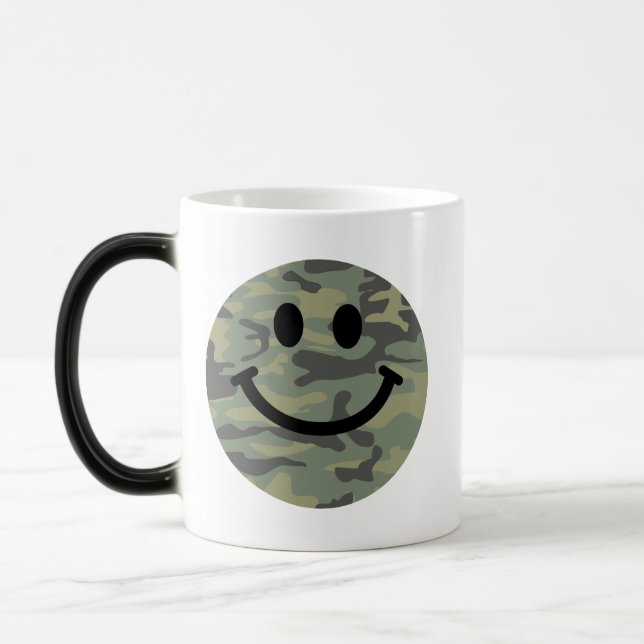 Grüne Camouflage Verwandlungstasse (Links)