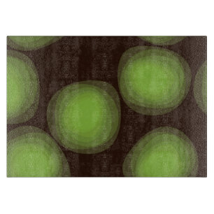 Grüne, coole, einzigartige, trendige, urbane Blume Schneidebrett