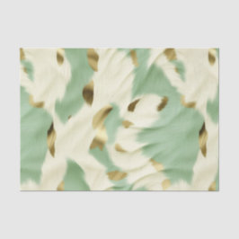 Grüne Creme Cowhide Seidenpapier